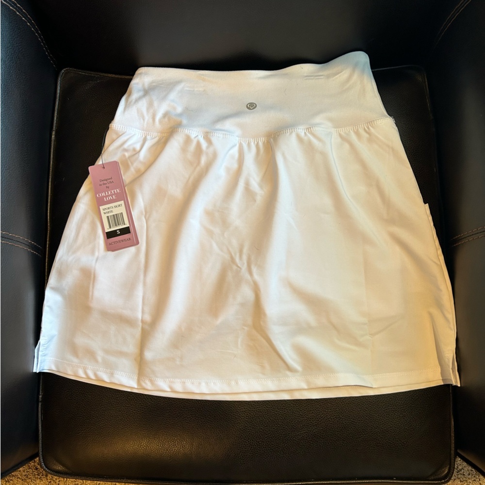 New NWT COLLETTE LOVE ATHLETIC SHORT SIZE S/P HIGH WAISTED - Picture 2 of 4